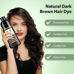 DYEING 221 BC FarnDu applied to dry hair for quick at-home color in minutes