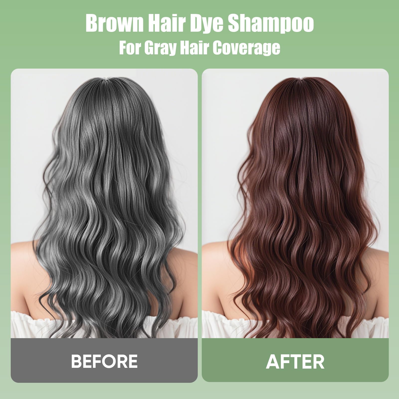 DYEING 221 BC FarnDu chestnut brown color result with glossy shine