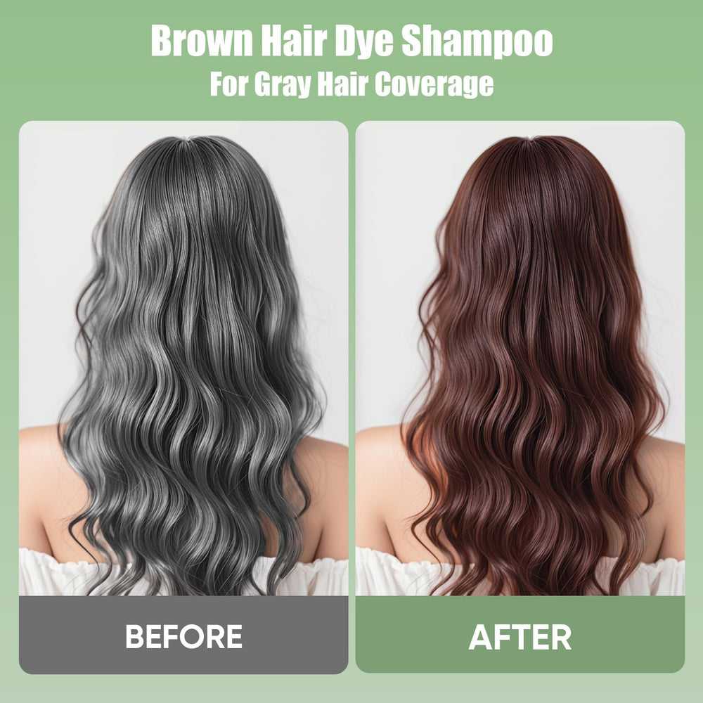 DYEING 221 BC FarnDu chestnut brown color result with glossy shine