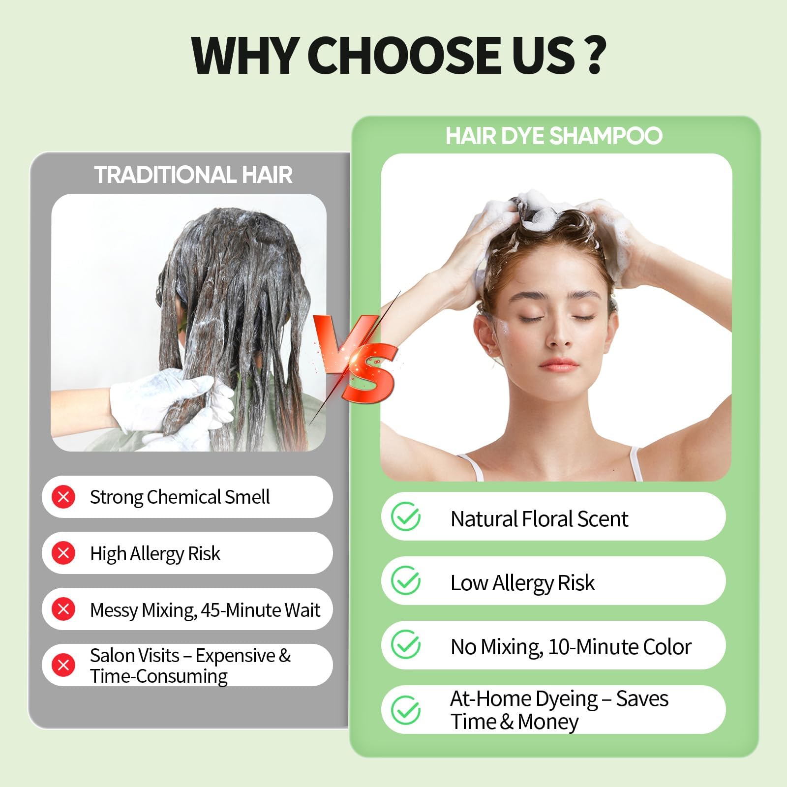 DYEING 221 BC Farndu light brown wait time of 10–15 minutes for the color to develop