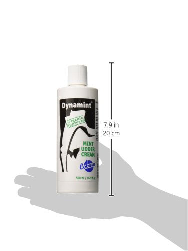 Dynamint Udder Cream fast-acting formula delivering quick moisturization.