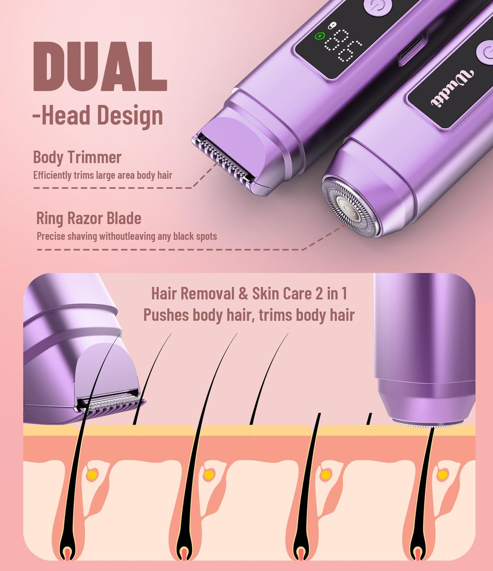 Dynooper trimmer with ergonomic grip for comfortable use.