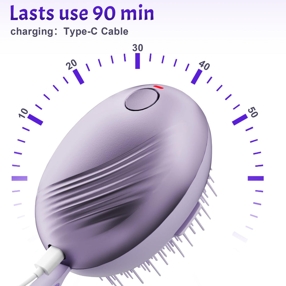 DYUHOOAO electric scalp massager features easy-clean design.