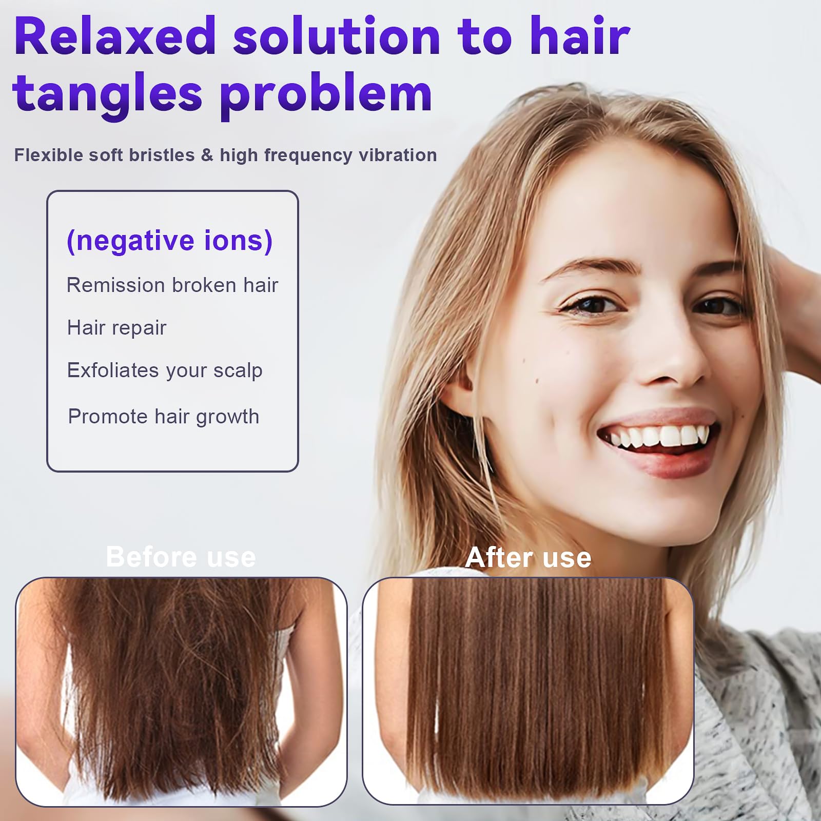 DYUHOOAO relaxing head massage experience during use.