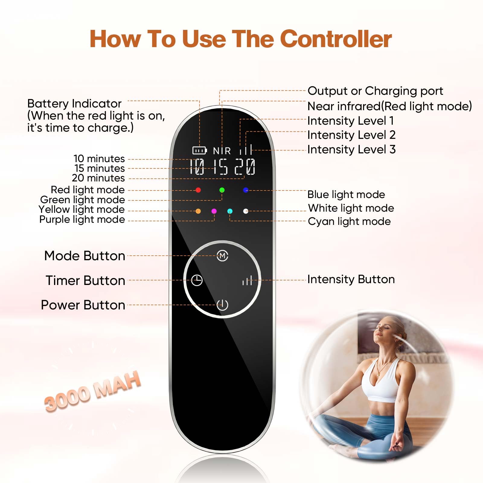 DZAVOK wearable mask with soft silicone for gentle, skin-friendly wear.