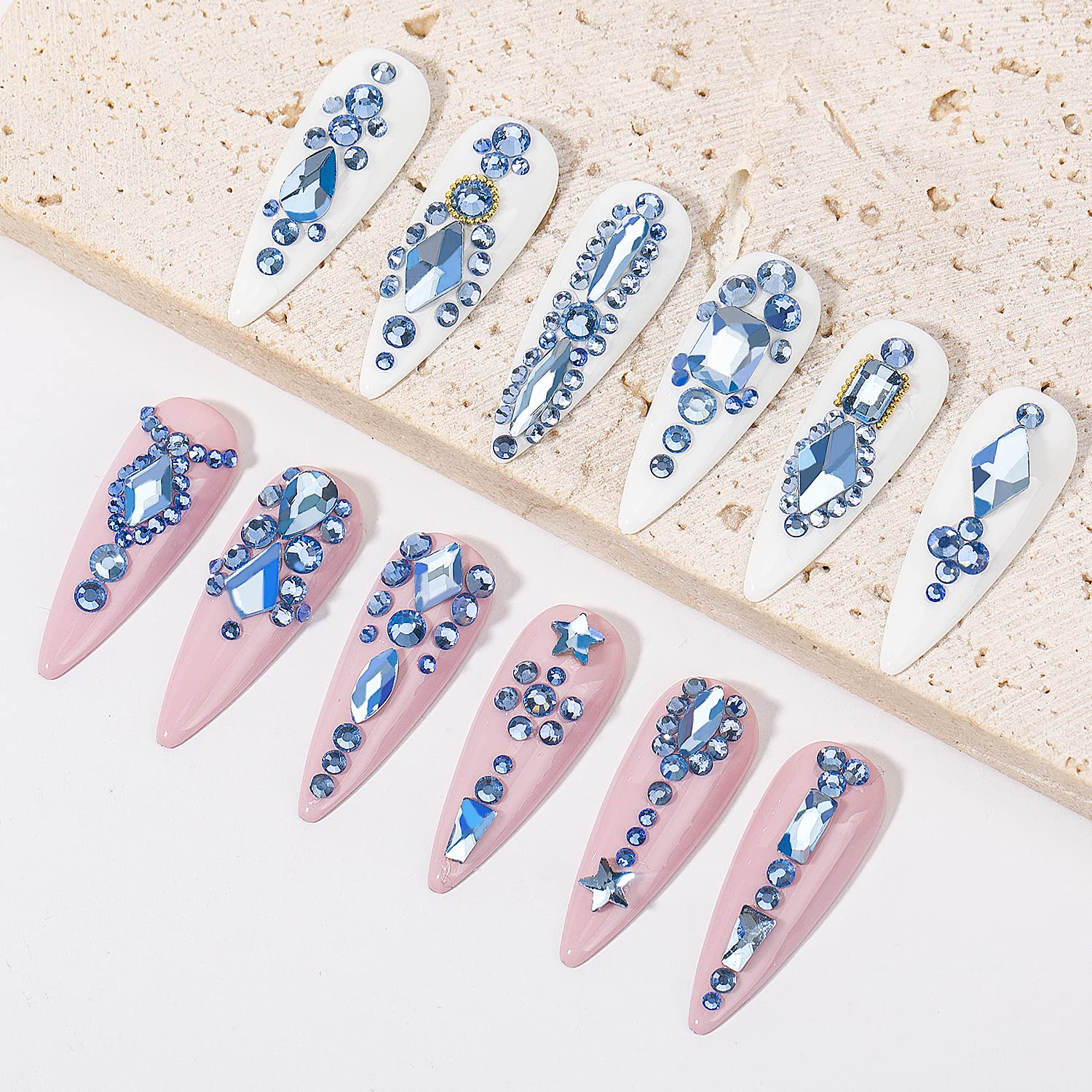 DZHILHMX travel-friendly kit makes on-the-go nail art quick and mess-free.