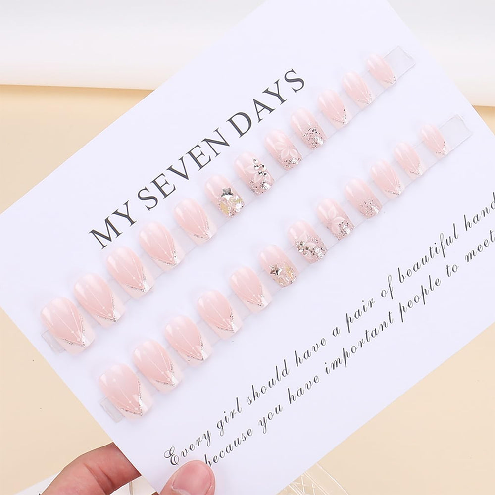 DZPGUONIZ 24 nails in 12 sizes arranged for quick fit.