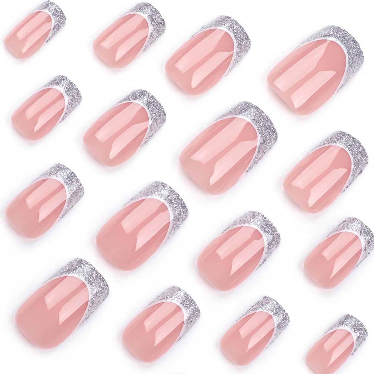 DZPGUONIZ jelly glue stickers for quick, secure nail application