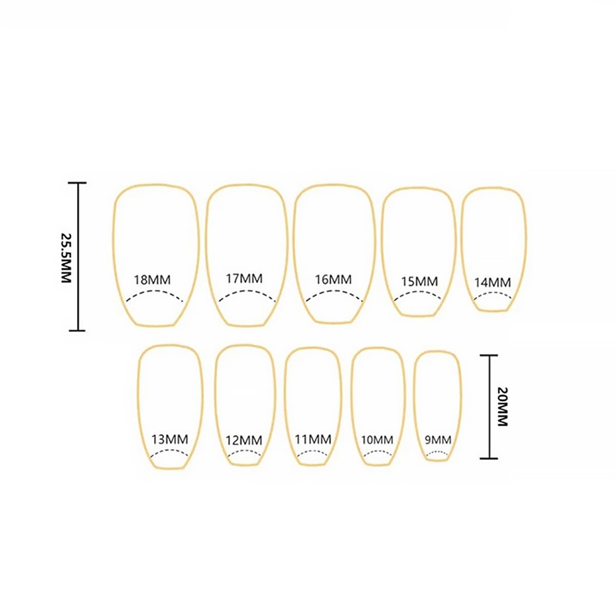 DZPGUONIZ jelly glue stickers for quick, mess-free application.