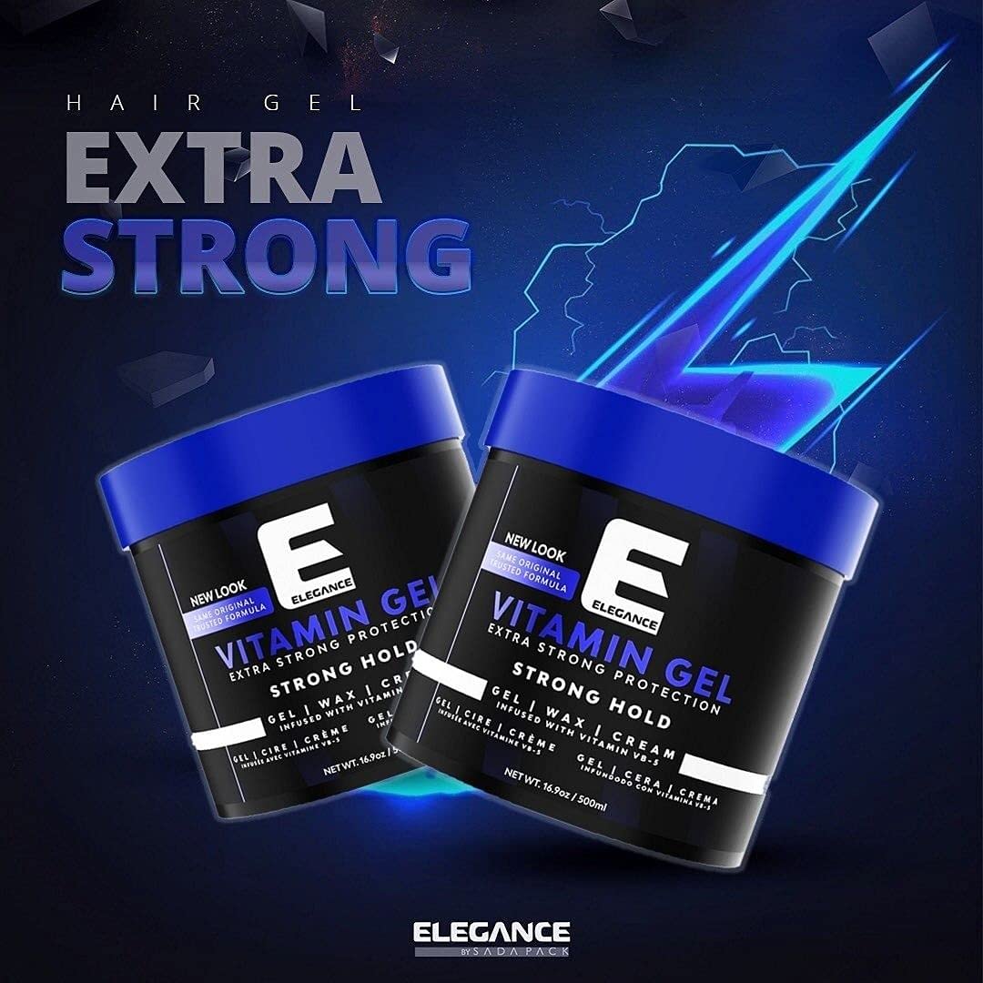 E Elegance Vitamin Gel flake-free formula leaves a clean finish.
