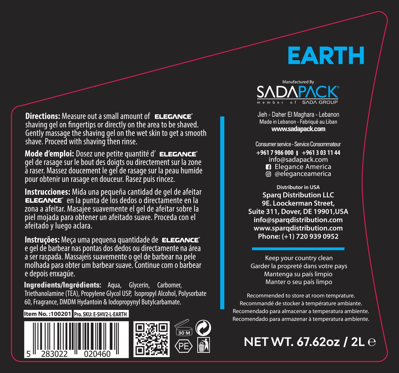 E Elegance aquatic-earth fragrance conveys a refreshing scent.