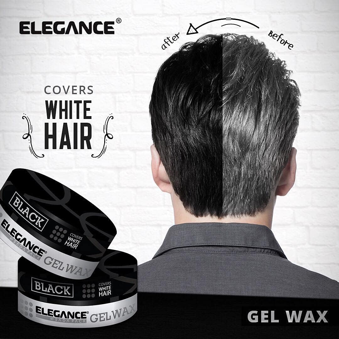 E Elegance Hair Gel Wax pleasant scent and smooth application