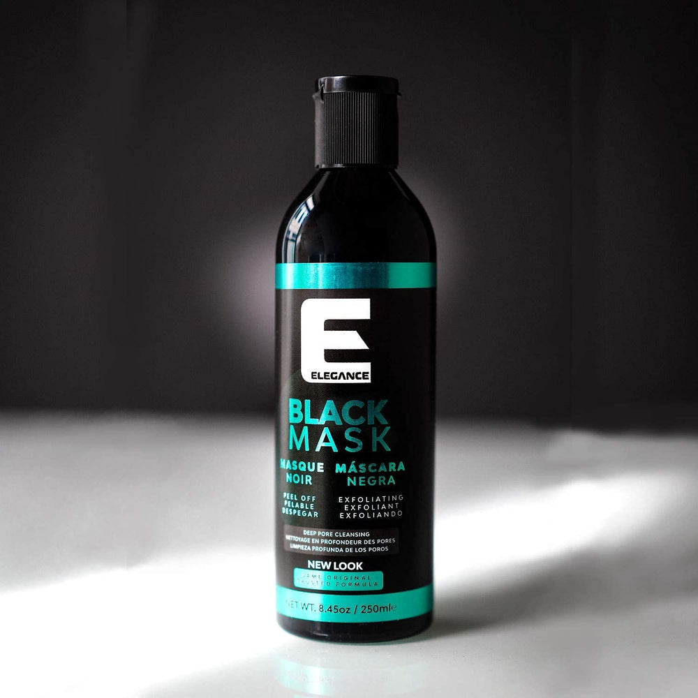 E Elegance Purifying Black Mask removes impurities to reveal clearer skin.
