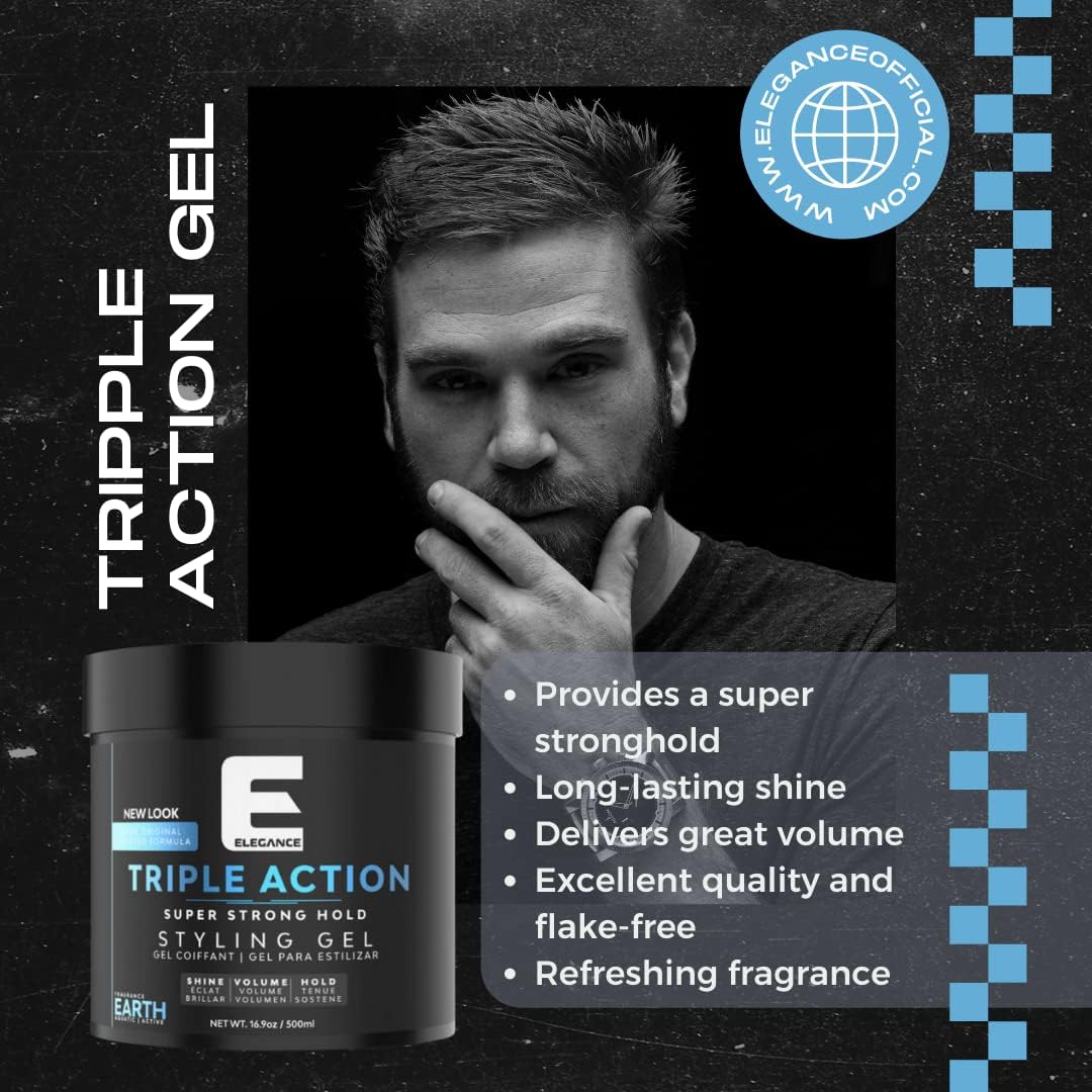 E Elegance Venus Gel long-lasting shine makes hair look glossy