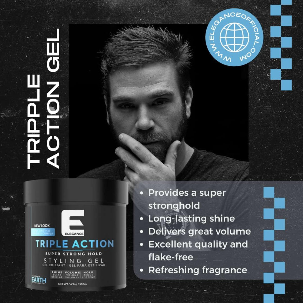 E Elegance Venus Gel long-lasting shine makes hair look glossy