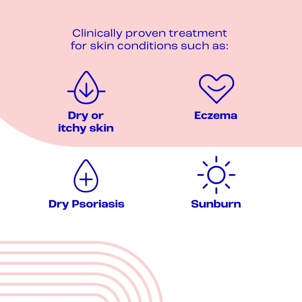 Label on E45 Eucalyptus Cream tub highlights paraffin-enriched formula