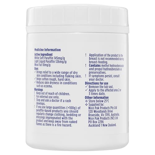 E45 moisturiser on hands provides soothing dry skin care.