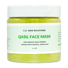 E.A. Skin Solutions Qasil powder in action for deep cleansing and gentle exfoliation.