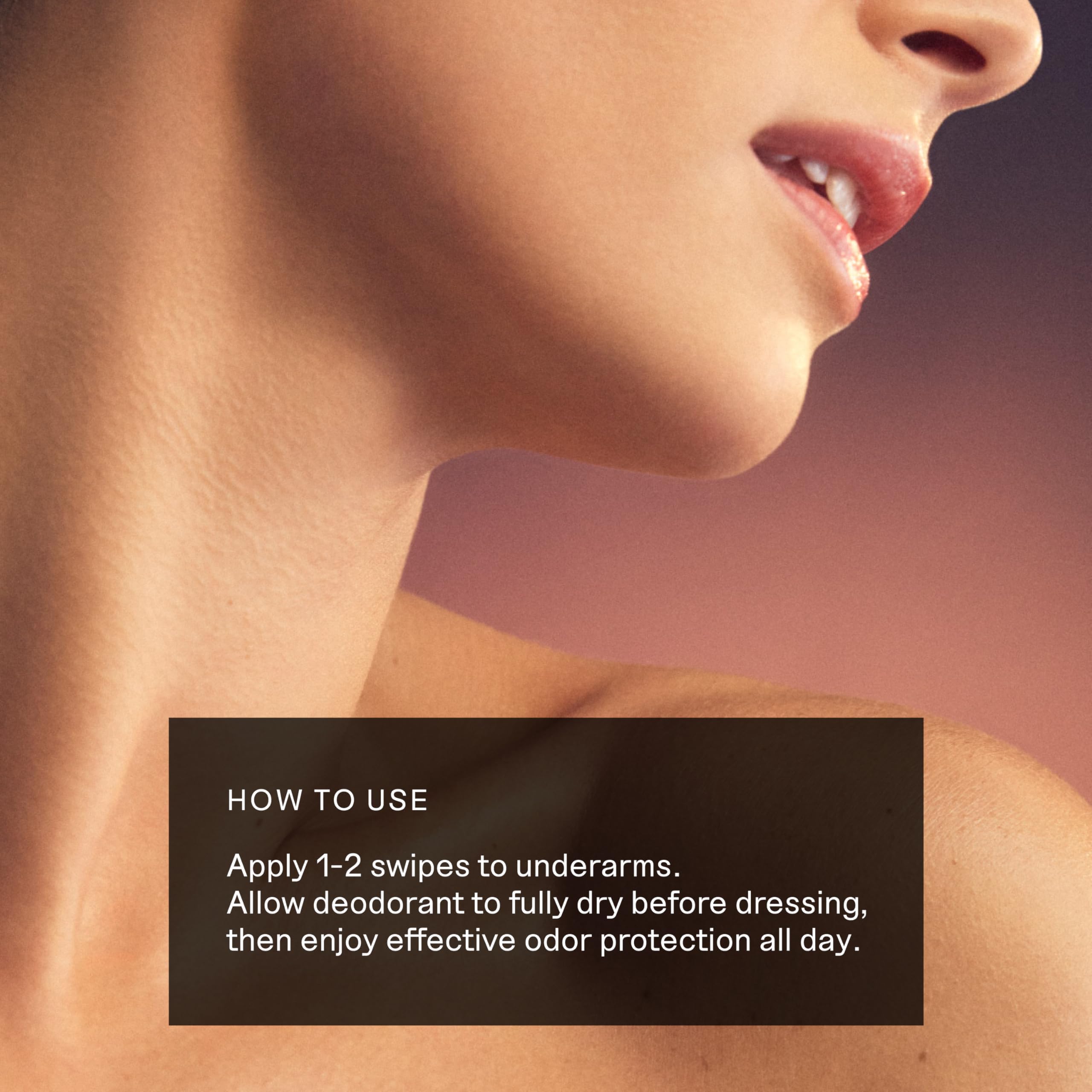 Creamy texture shown for easy glide on skin.