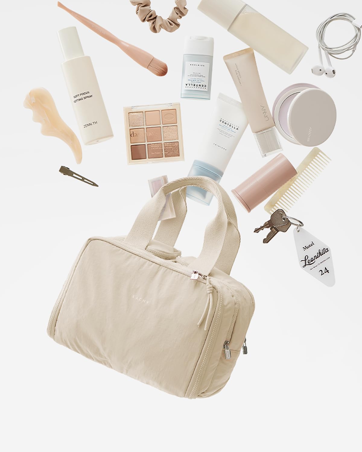 EACHY convenient carry handle enables easy grabbing from bags or suitcases.