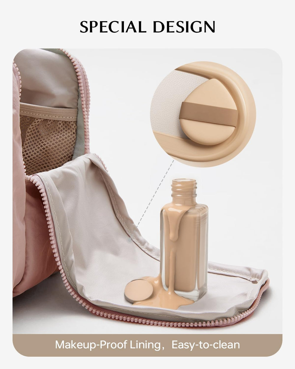 EACHY wide-open design enables fast access to products and mess-free packing