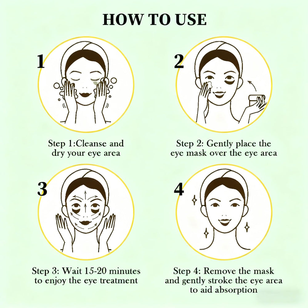Eakroo avocado patches apply easily for a refreshing moment