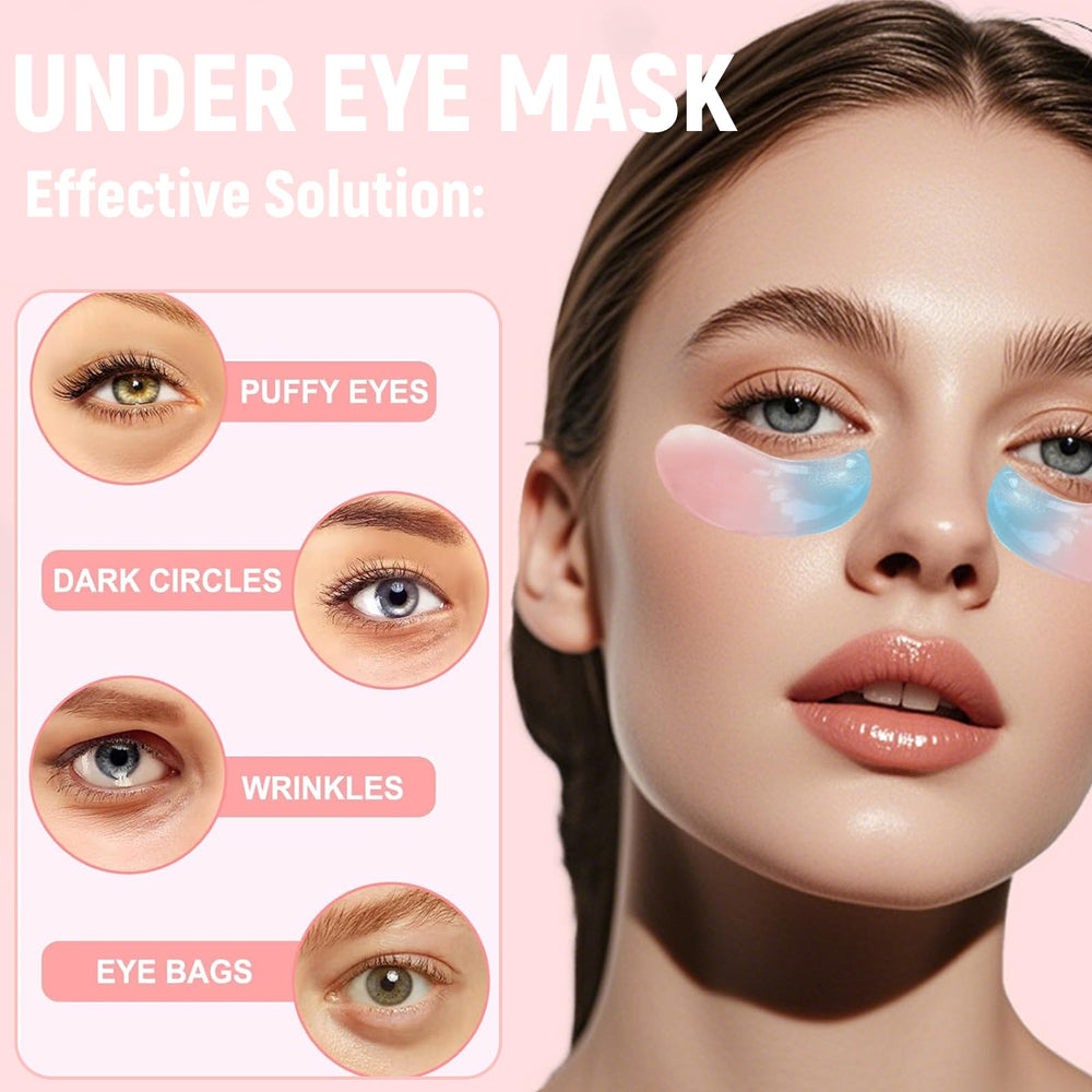 Eakroo under-eye patches provide instant cooling upon application.