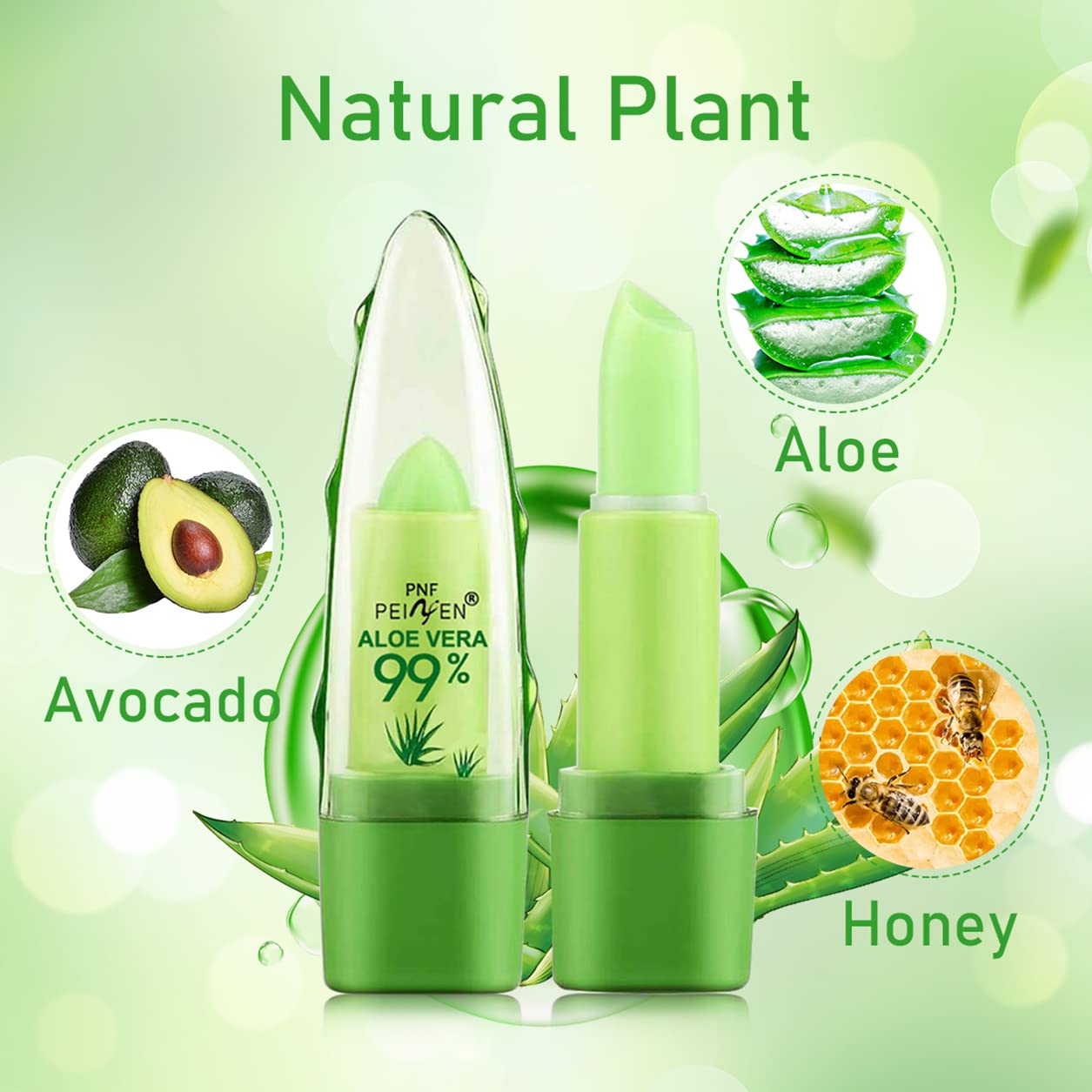Eakroo Crystal Jelly Lipstick reveals color-changing effect under warmth.