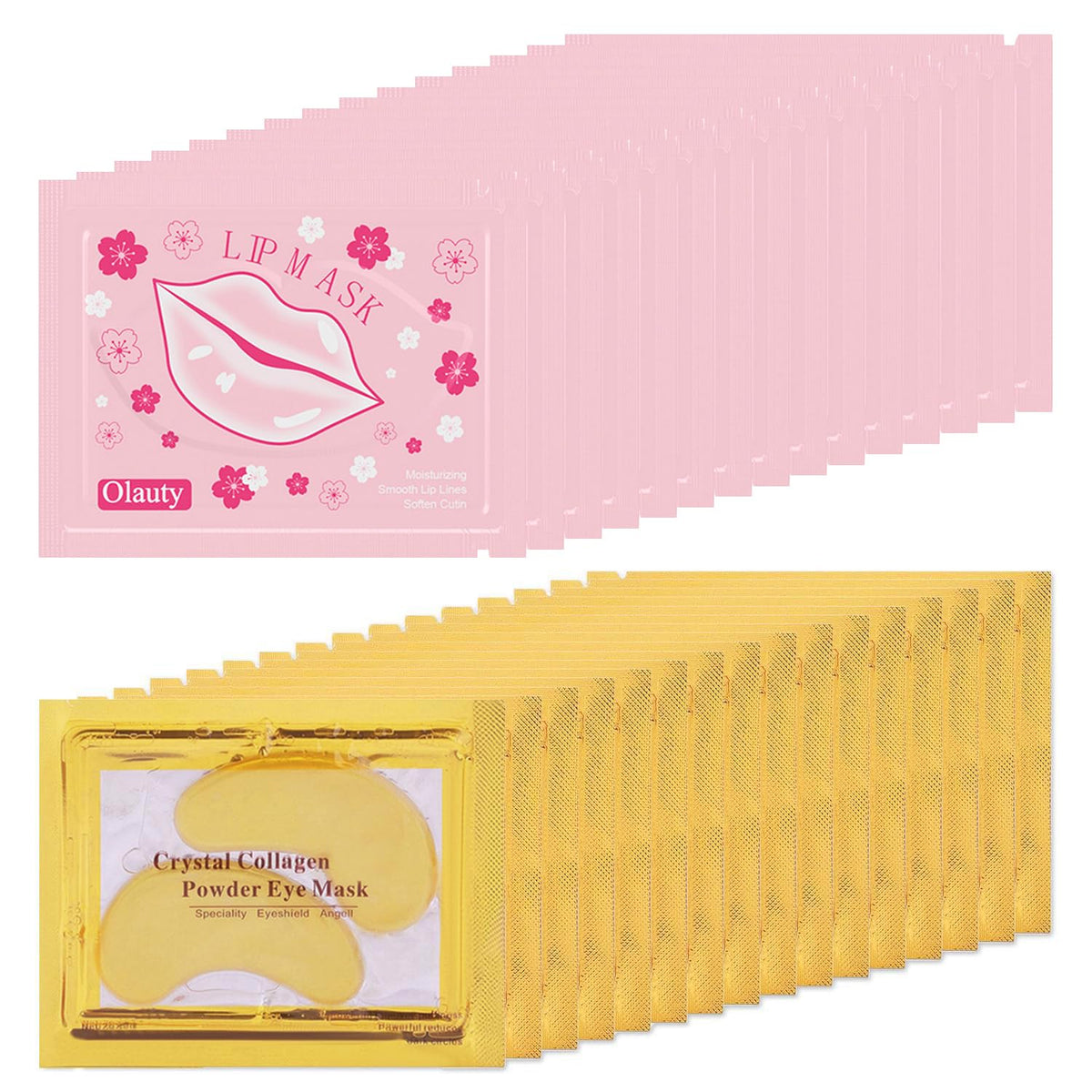 Eakroo crystal lip mask close-up for nourished, smooth lips.