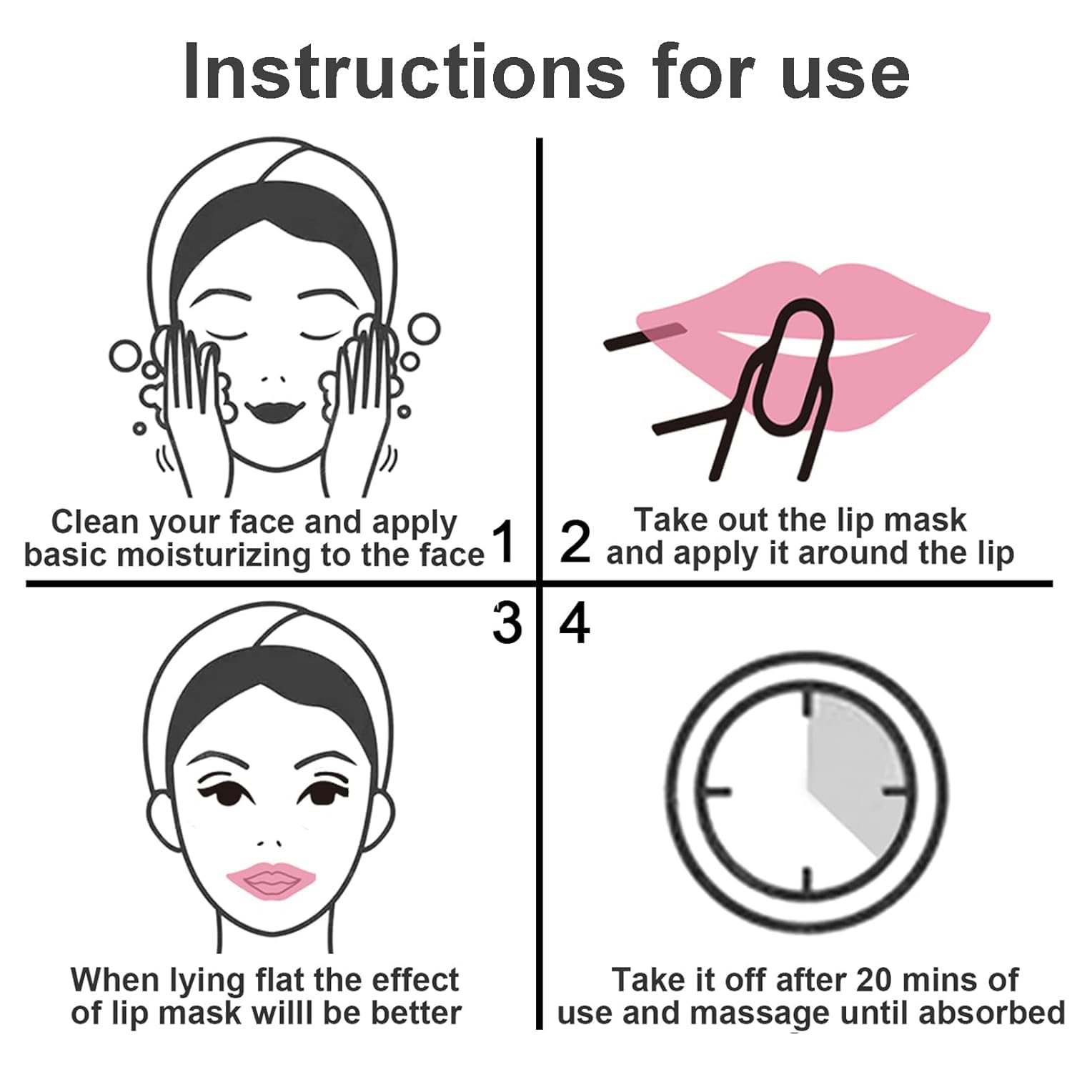 Eakroo lip mask for day care providing protective hydration.
