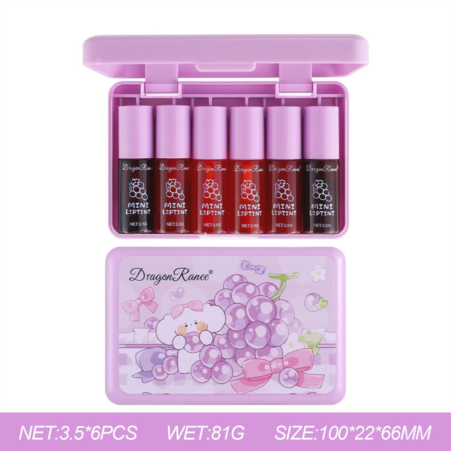 Eakroo Grapes Lip Tint moisturizing formula for comfortable wear