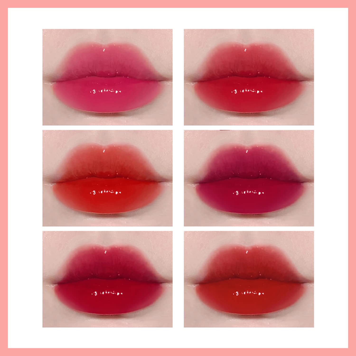 Eakroo lip tint nude silk swatch delivers natural, subtle glow.