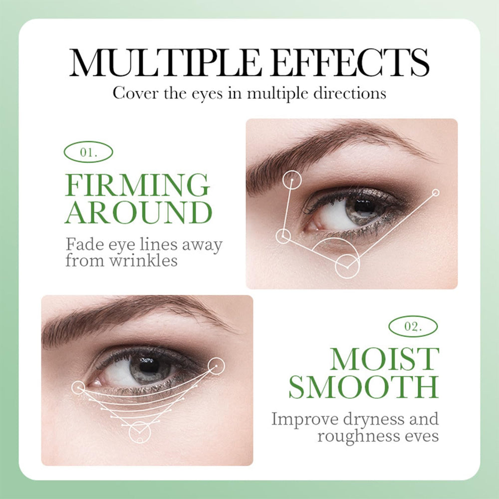 Eakroo under-eye patches hydrogel close-up shows soothing texture.