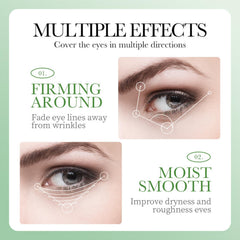 Eakroo under-eye patches hydrogel close-up shows soothing texture.