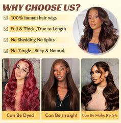 EAOIS 32-inch wig with pre-plucked cap and adjustable straps for secure fit