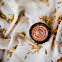 EAP Acres Clarify oil and butter blend hydrates and softens skin.