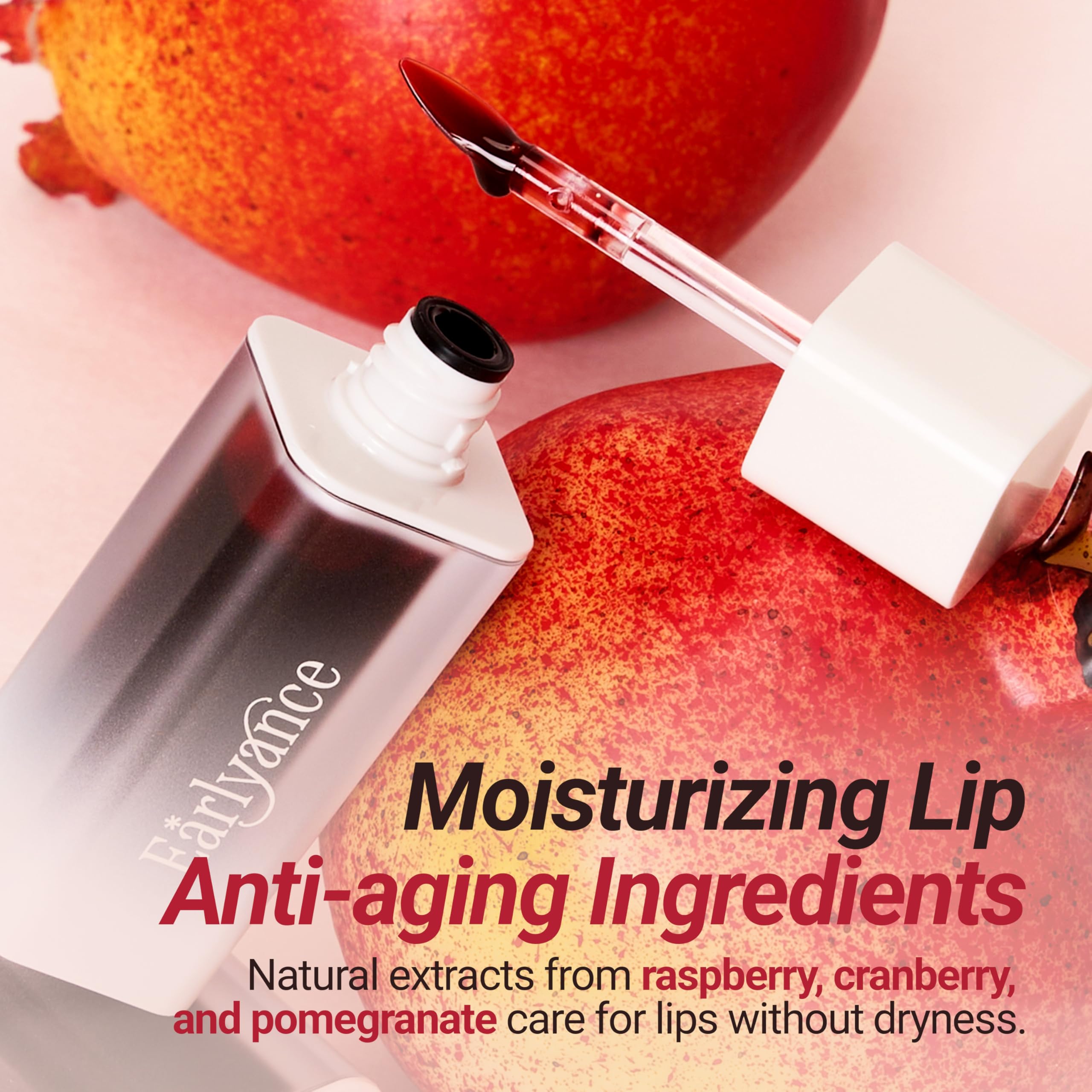 Earlyance hyaluronic acid hydration helps lips stay soft and comfortable throughout the day.