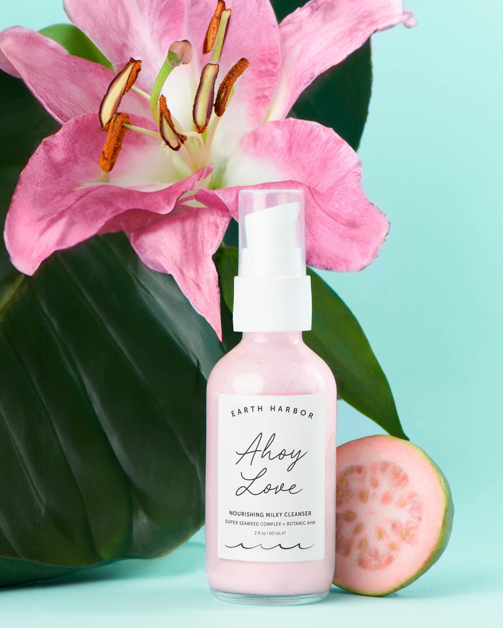 Earth Harbor AHOY LOVE Aloe Juice and Coconut Oil indicate soothing hydration