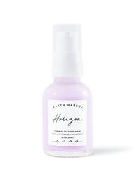 Earth Harbor Horizon Serum bottle on a clean surface highlights barrier support