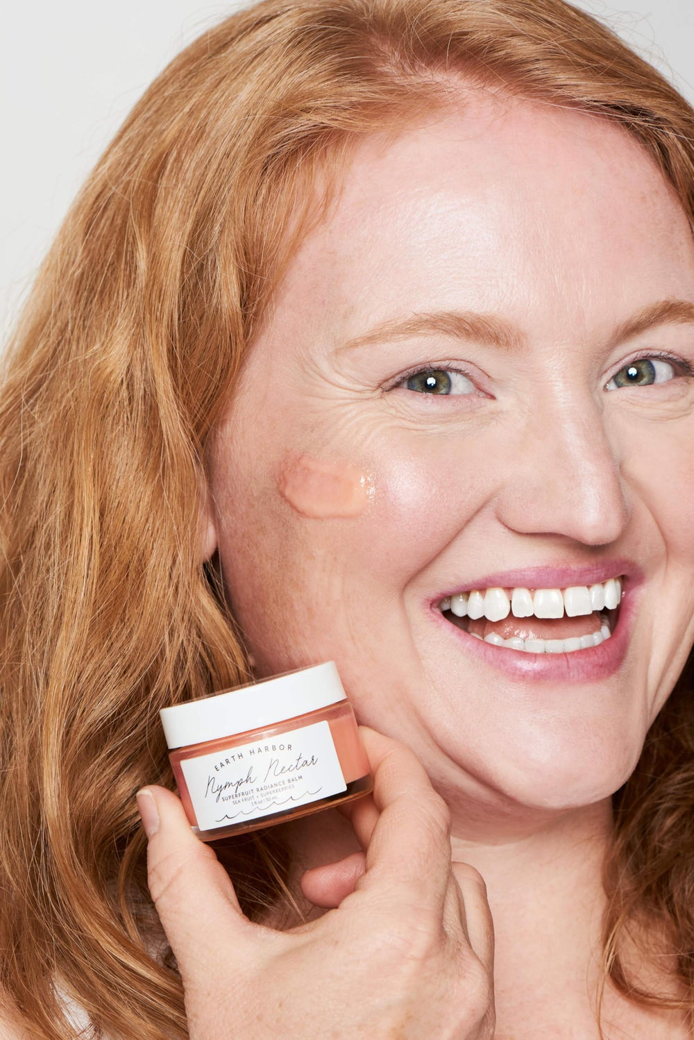Nighttime skincare routine with NYMPH NECTAR sleeping mask