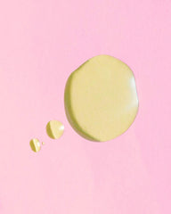 Earth Harbor Sunshine Dew texture application scene showing smooth, non-greasy rinse