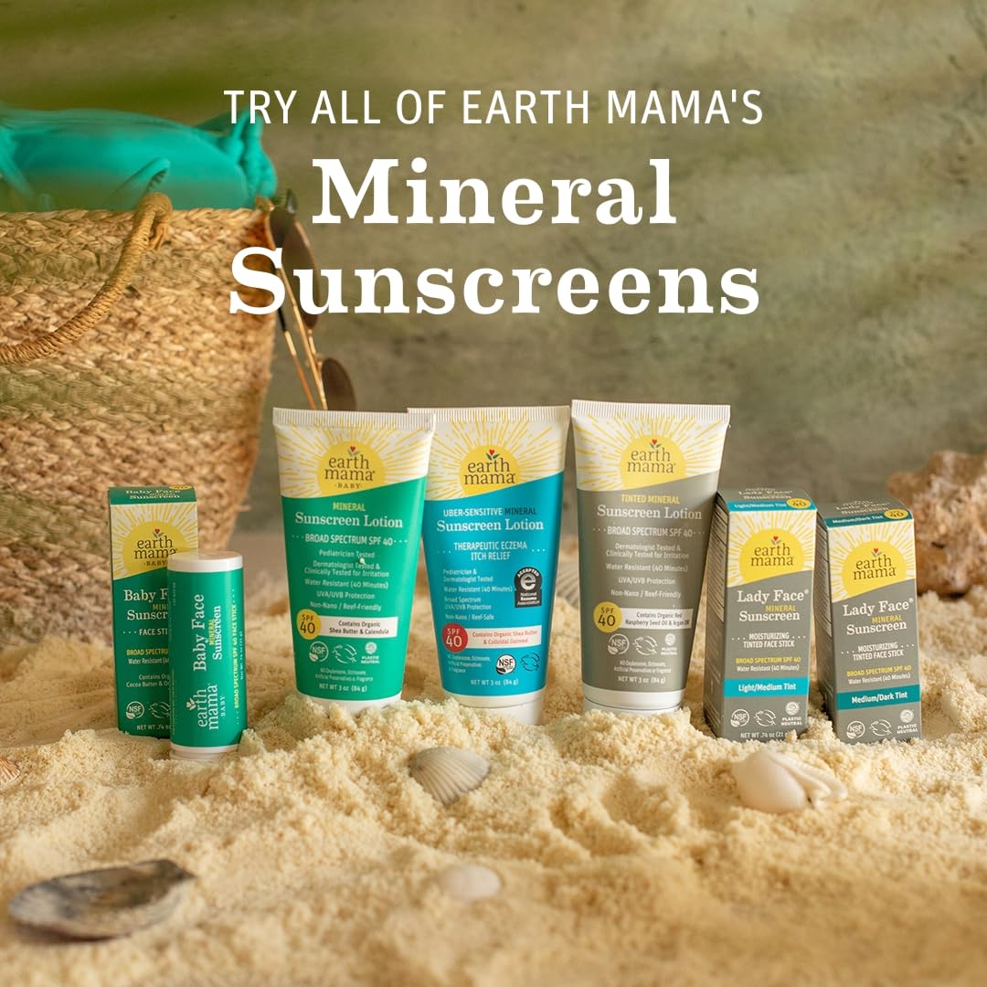 Earth Mama 3-ounce tube packaging ready for travel and on-the-go protection.