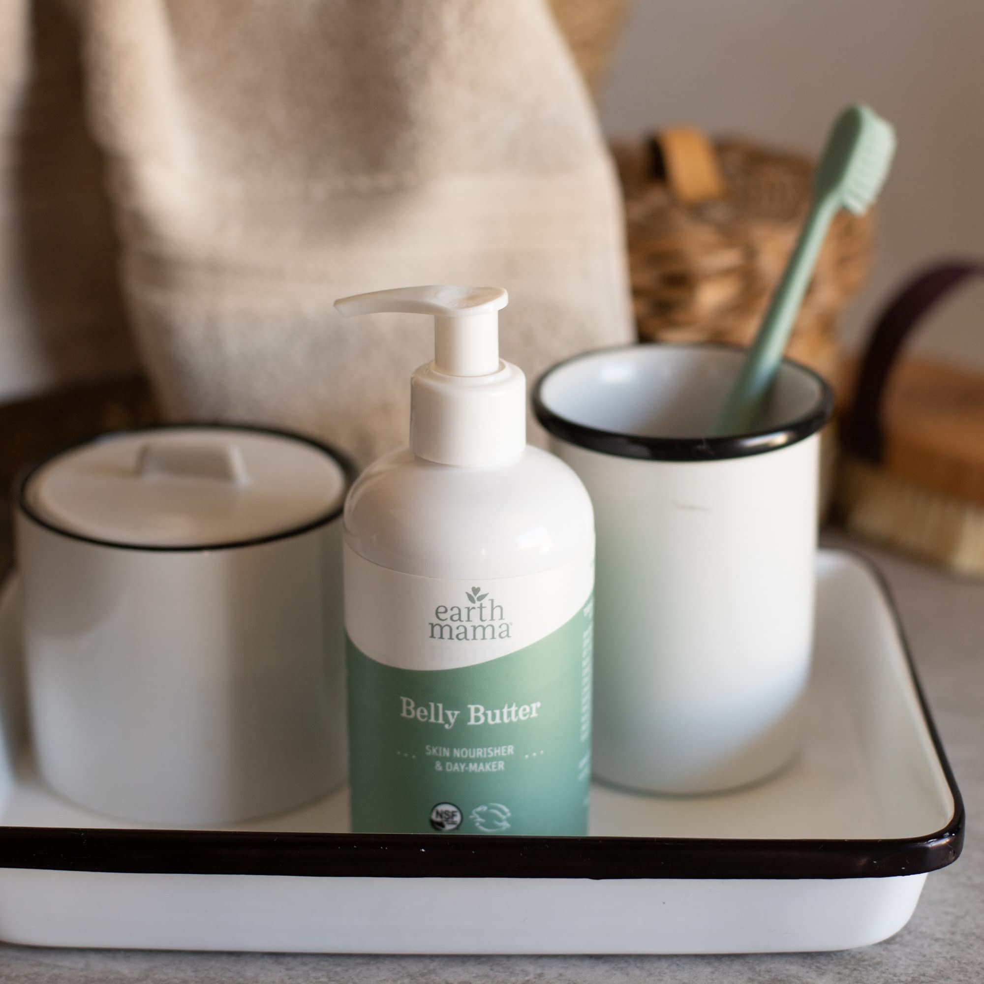 Earth Mama Belly Butter calendula and borage oil benefits.