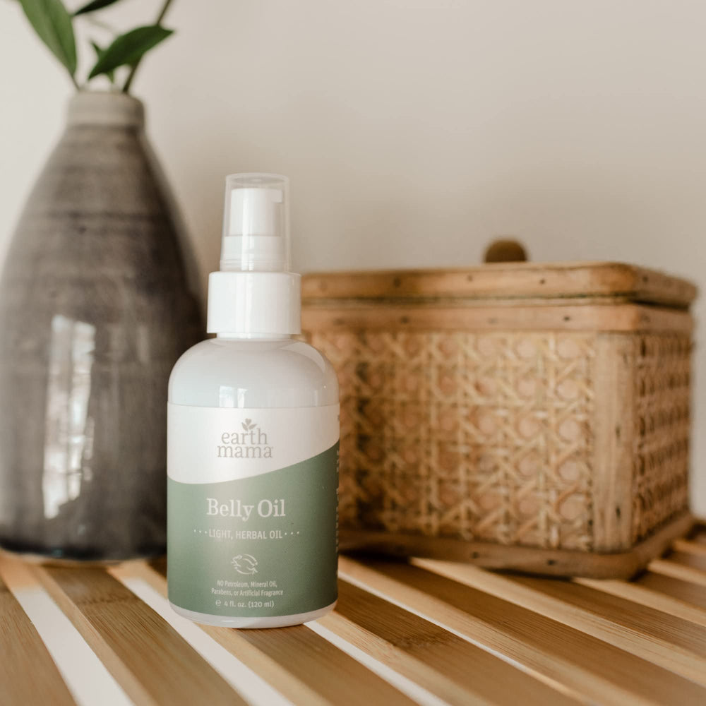 Earth Mama Belly Oil non-greasy hydration