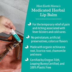Earth Mama plastic-free tube highlighting sustainable packaging