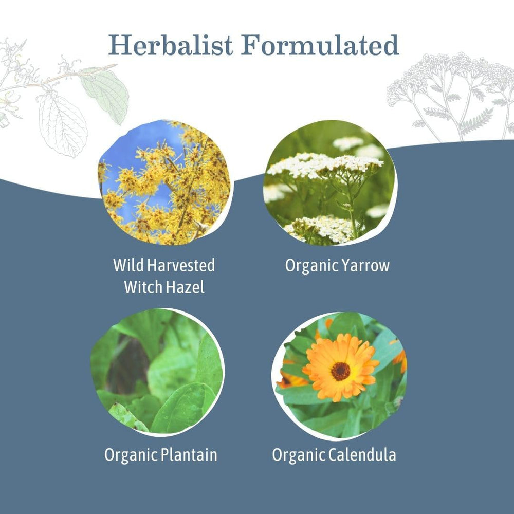 Calendula flowers featured in Earth Mama sitz bath for gentle care.
