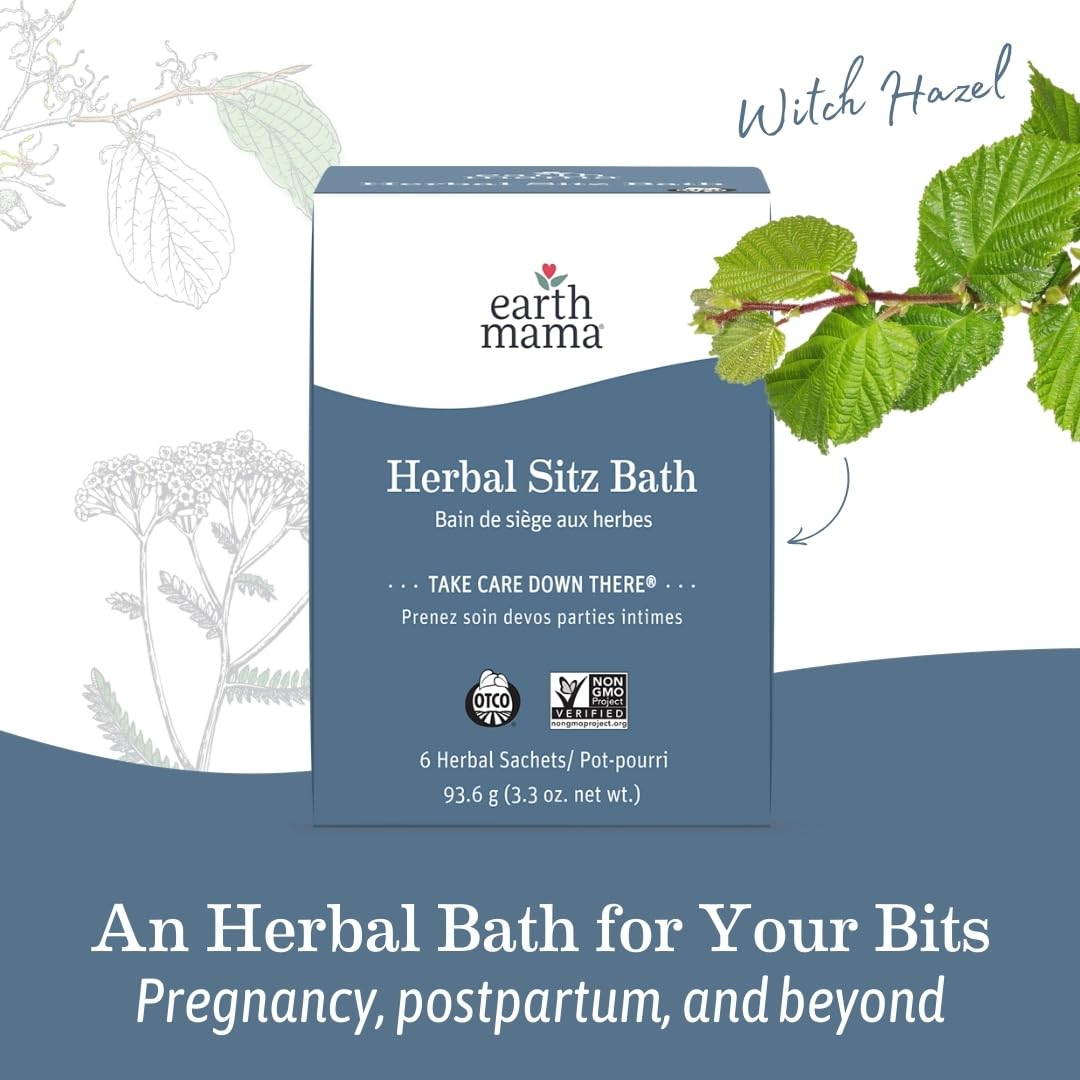 Padsicles idea using Earth Mama herbal solution for cooling relief.