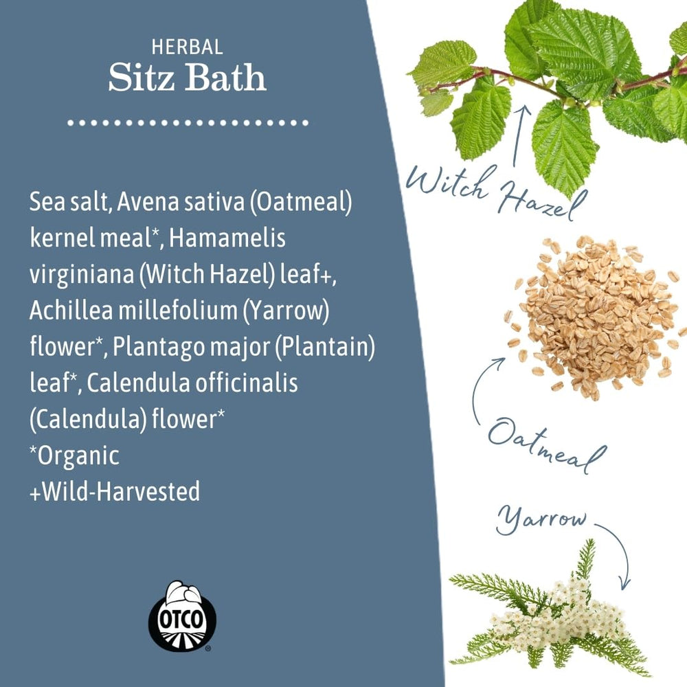 Usage scene highlighting pregnancy and postpartum use of Earth Mama sitz bath.