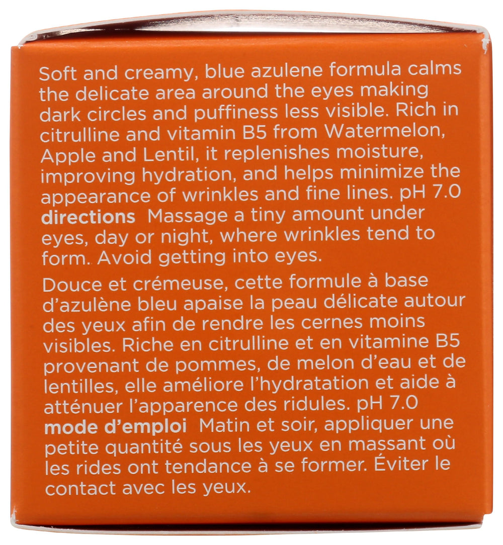 Earth Science Azulene Eye Cream ingredients include shea butter and azulene for nourishment