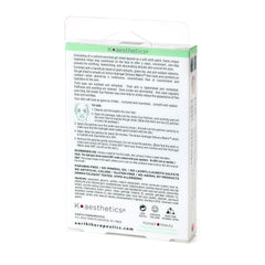 Close-up of Earth Therapeutics hydrogel under-eye patch texture.